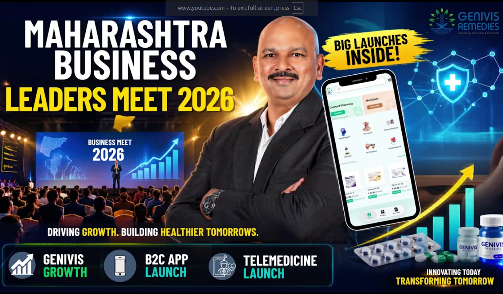  Genivis Remedies Maharashtra Business Leaders Meet 2026 | Future of Healthcare & Business Growth