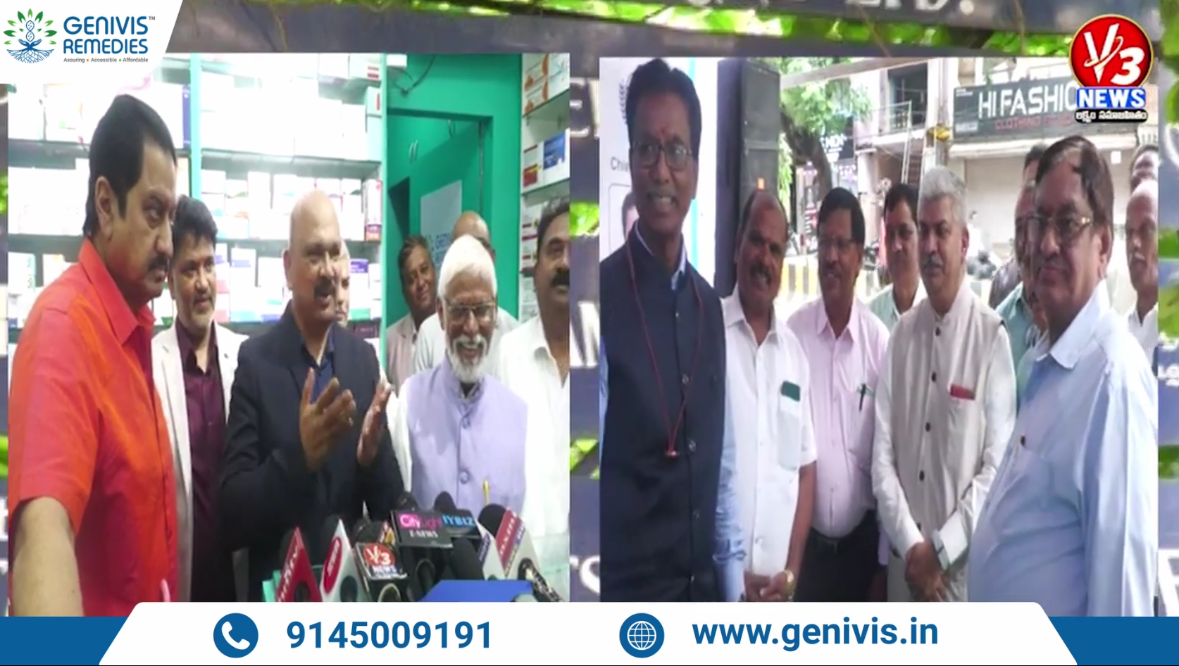 Genivis Remedies Now Open in Hyderabad – Grand Opening by Hero Suman!