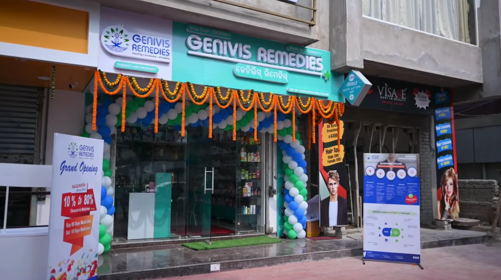 Odisha Franchise Outlet Opening | Genivis Remedies (I) Pvt. Ltd. |
